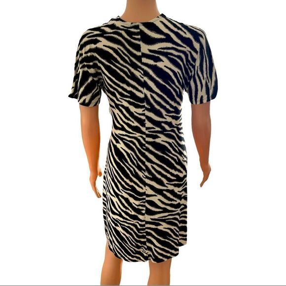 ENFOCUS Studio Zebra Print Dress Size 6 - Picture 3 of 11